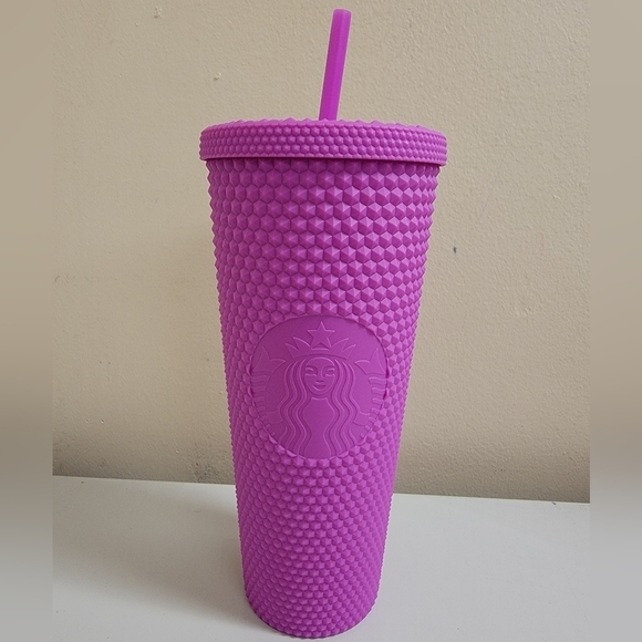 NWT Starbucks 2022 LATAM Matte Studded Venti Tumbler - Picture 1 of 5